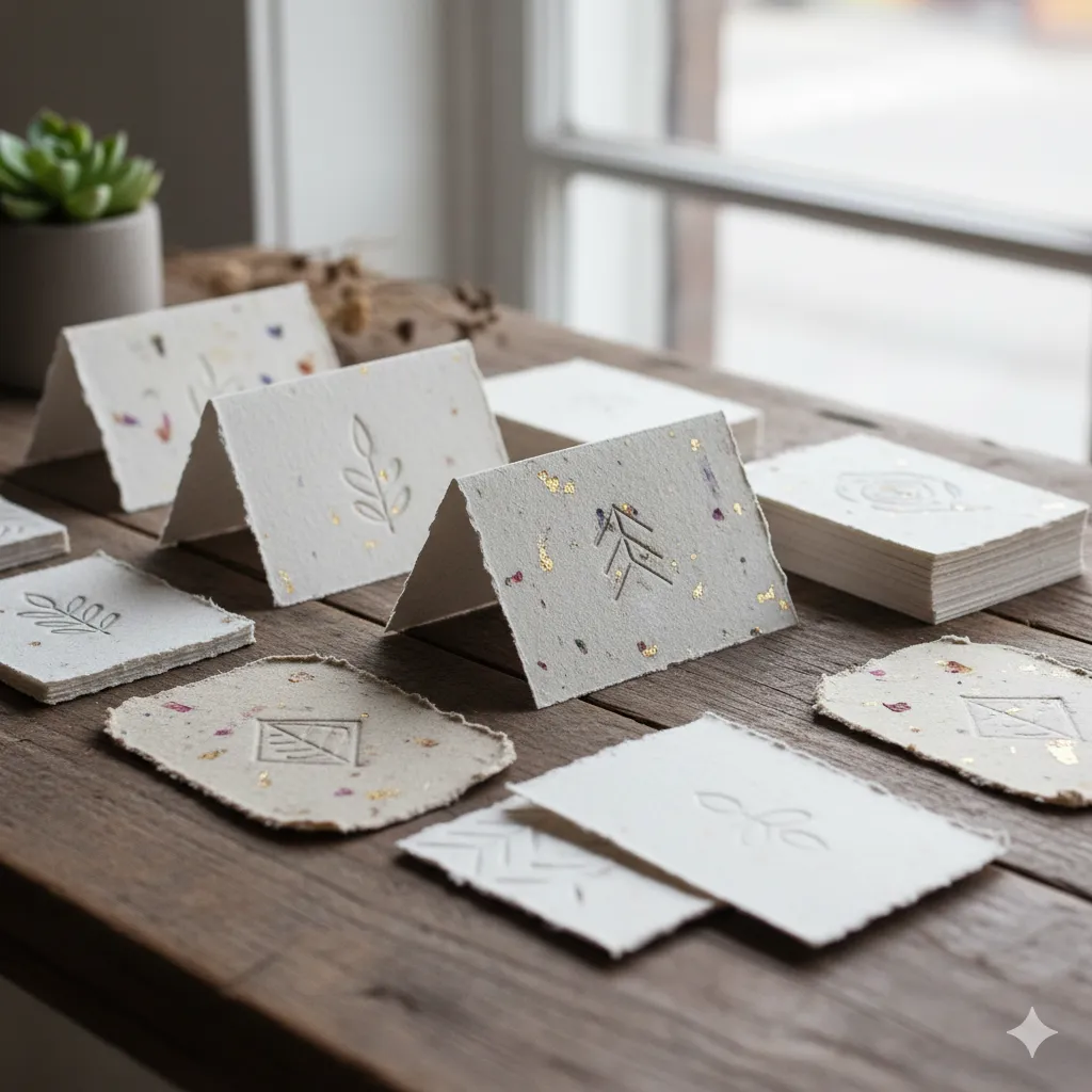 Recycled Paper Business Cards